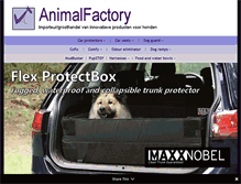 Tablet Screenshot of animalfactory.nl
