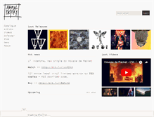 Tablet Screenshot of animalfactory.fr